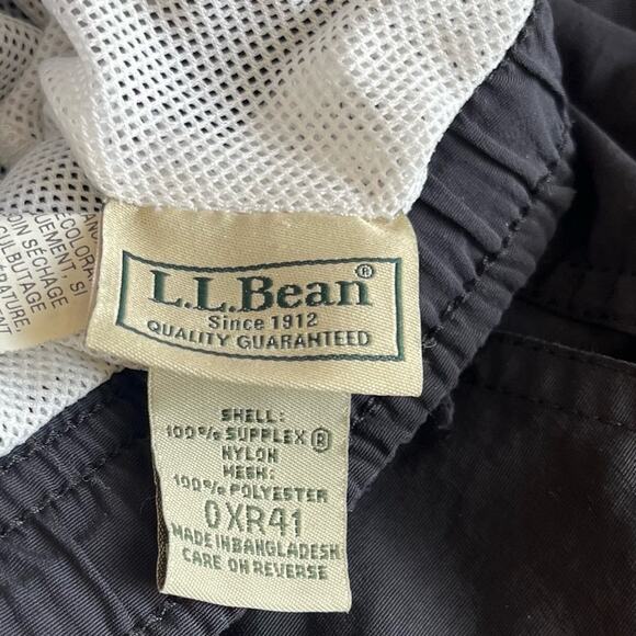 LL Bean Classic Men's Swim Trunks Size OXR 41 Navy Blue Pockets Liner - Picture 10 of 11